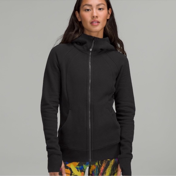 lululemon athletica Tops - Lululemon Athletica Classic Scuba Hoodie Black Women’s Size 8 with Hang Tag